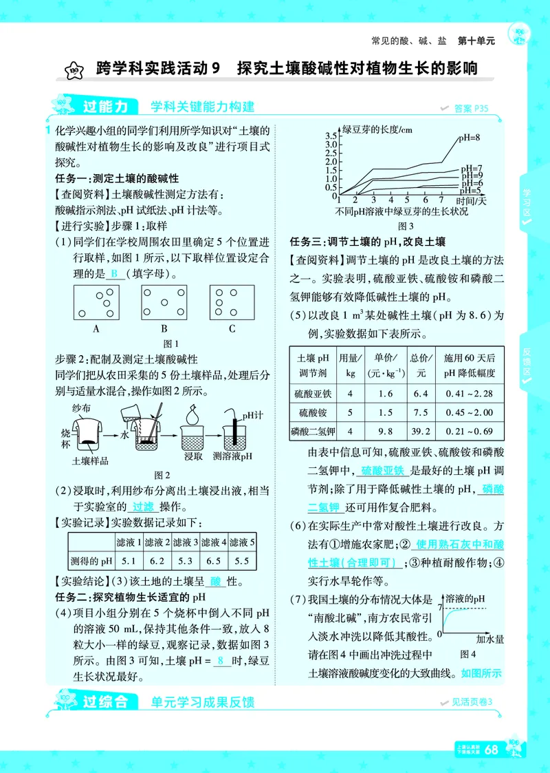 2026《初中化学&bull;一遍过》9年级下册(人教)答案_2026春《初中一遍过》系列_2026《天星教育&bull;一遍过》（9年级下册）（化学）（RJ）