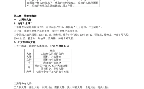 （超详）初中地理知识点归纳汇总_小初高知识点归纳汇总