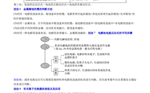 通关09电化学原理及应用（原卷版）-备战2024年高考化学抢分秘籍（新高考专用）_05高考化学_2024年新高考资料_5.2024三轮冲刺_备战2024年高考化学抢分秘籍（新高考专用）322209527