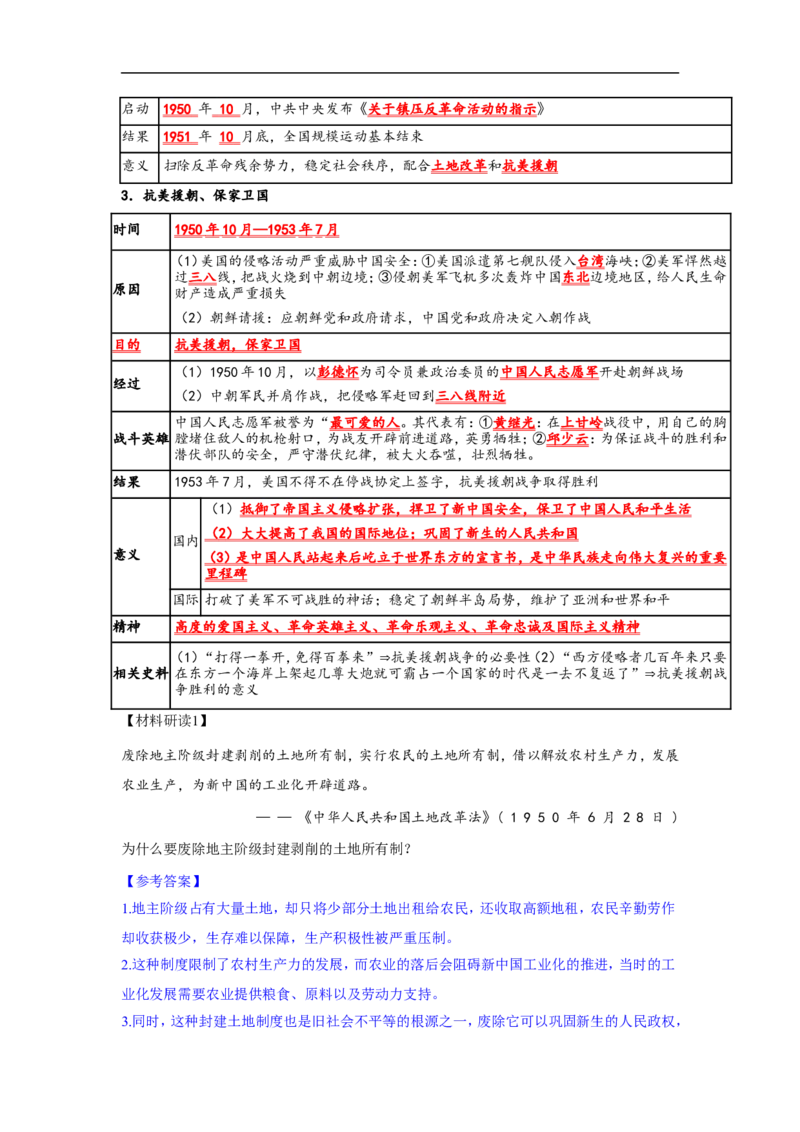 第2课巩固人民民主政权核心背记与分层作业_新八下历史_00、更新资料3月23日_新版_第三套_第二套_2026春季新版-持续更新中_00.大单元教案+PPT课件+分层作业第2套已更完第13课