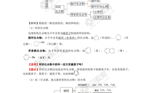 选择性必修3第一章第一节有机化合物的结构特点_新人教版高二化学选修一、二、三_新人教版高中化学选择性必修第三册_高二化学（选择性必修第三册）学案练习