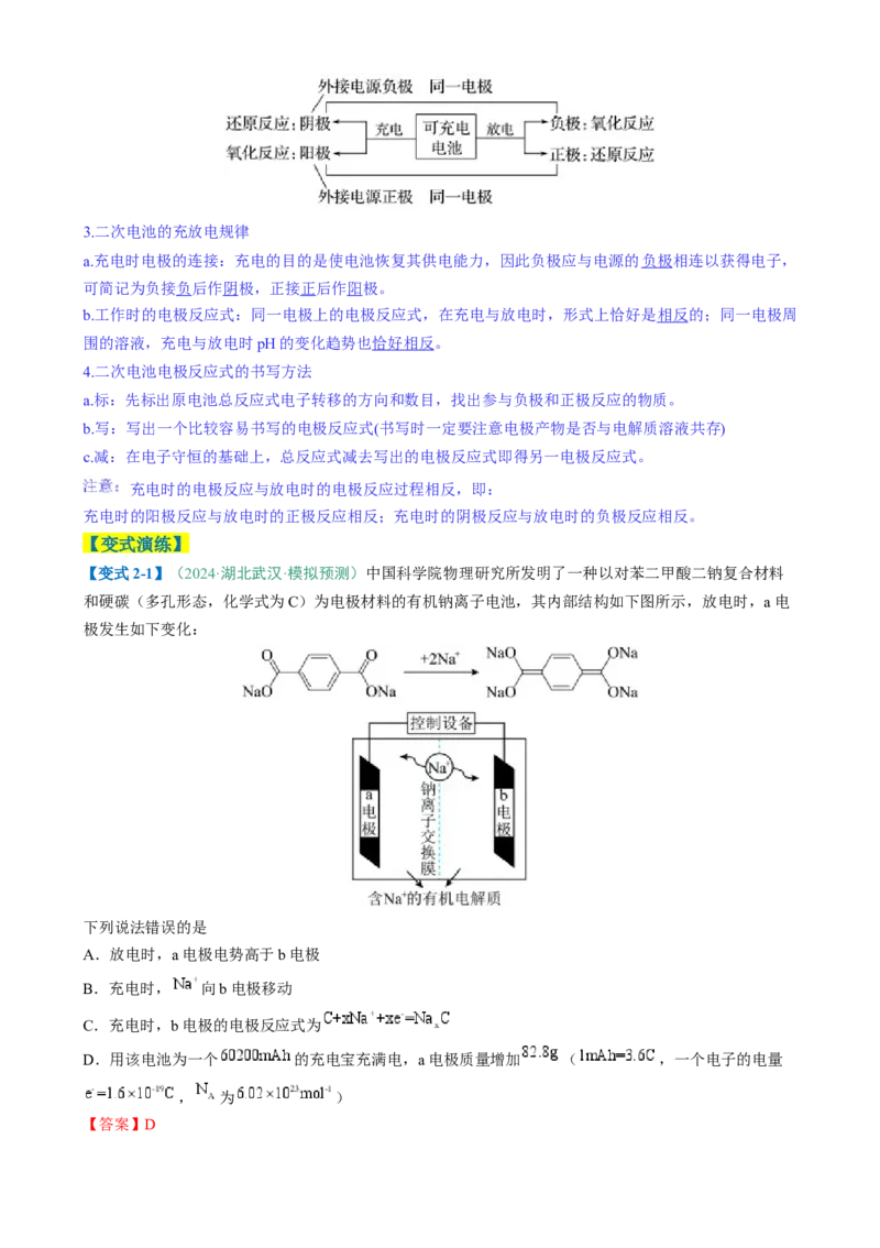 题型12新型电化学装置（解析版）_05高考化学_2025年新高考资料_二轮复习_2025年高考化学二轮热点题型归纳与变式演练（新高考通用）340117718