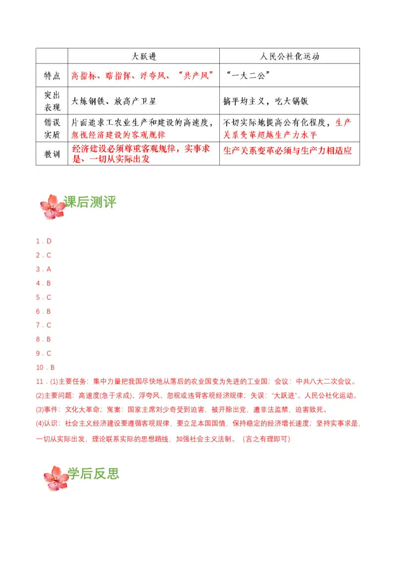 第6课艰辛探索与建设成就（导学案）-（部编版）_新八下历史_00、更新资料3月23日_第二套(4)_导学案