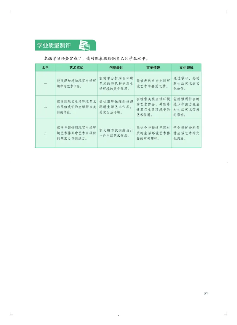 普通高中教科书&middot;艺术必修1艺术与生活_高中全套电子教材及答案。_01高中电子教材全套_艺术_粤教版_高中年级_必修1艺术与生活