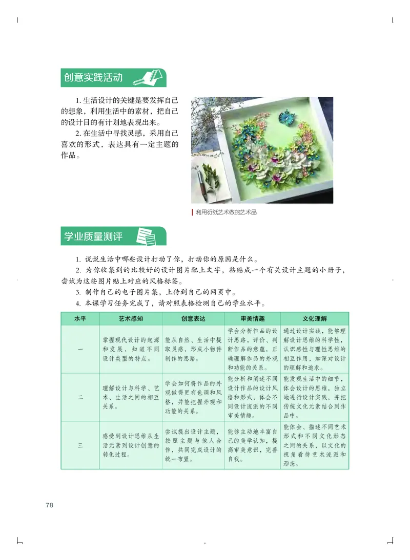 普通高中教科书&middot;艺术必修1艺术与生活_高中全套电子教材及答案。_01高中电子教材全套_艺术_粤教版_高中年级_必修1艺术与生活