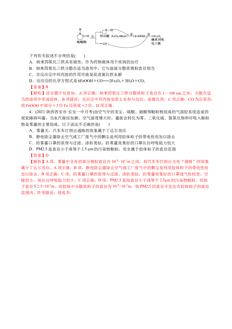 解密01物质的组成、分类和转化（讲义）-高频考点解密2021年高考化学二轮复习讲义+分层训练_05高考化学_新高考复习资料_2021新高考资料