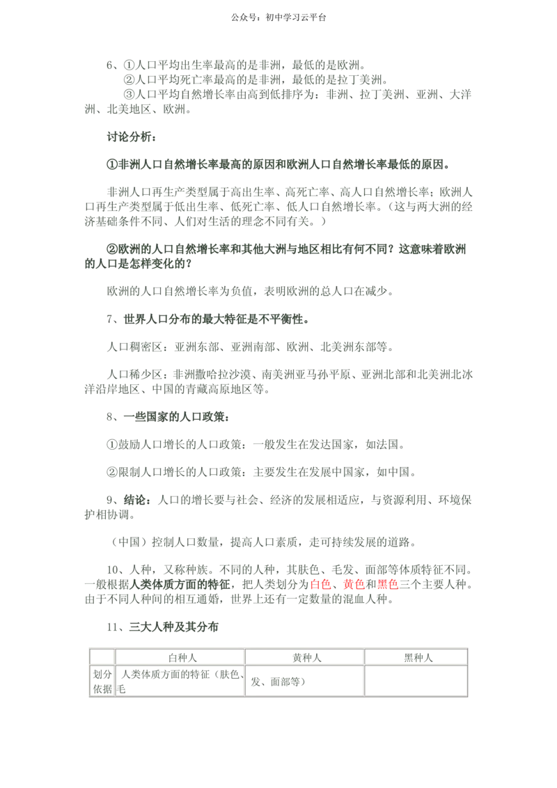 晋教版七年级地理上知识点_24秋《初中各科知识点梳理》_初中地理《知识梳理》7-8年级上下册_晋教版初中地理7-8年级上下册知识梳理