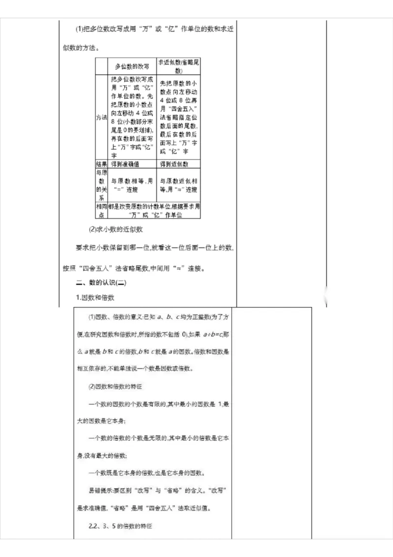 北京课改版小学数学六年级（下册）知识要点_《小学各科知识点》_小学数学《知识梳理》1-6年级上下册_下册_北京课改版小学数学1-6年级下册全册知识点