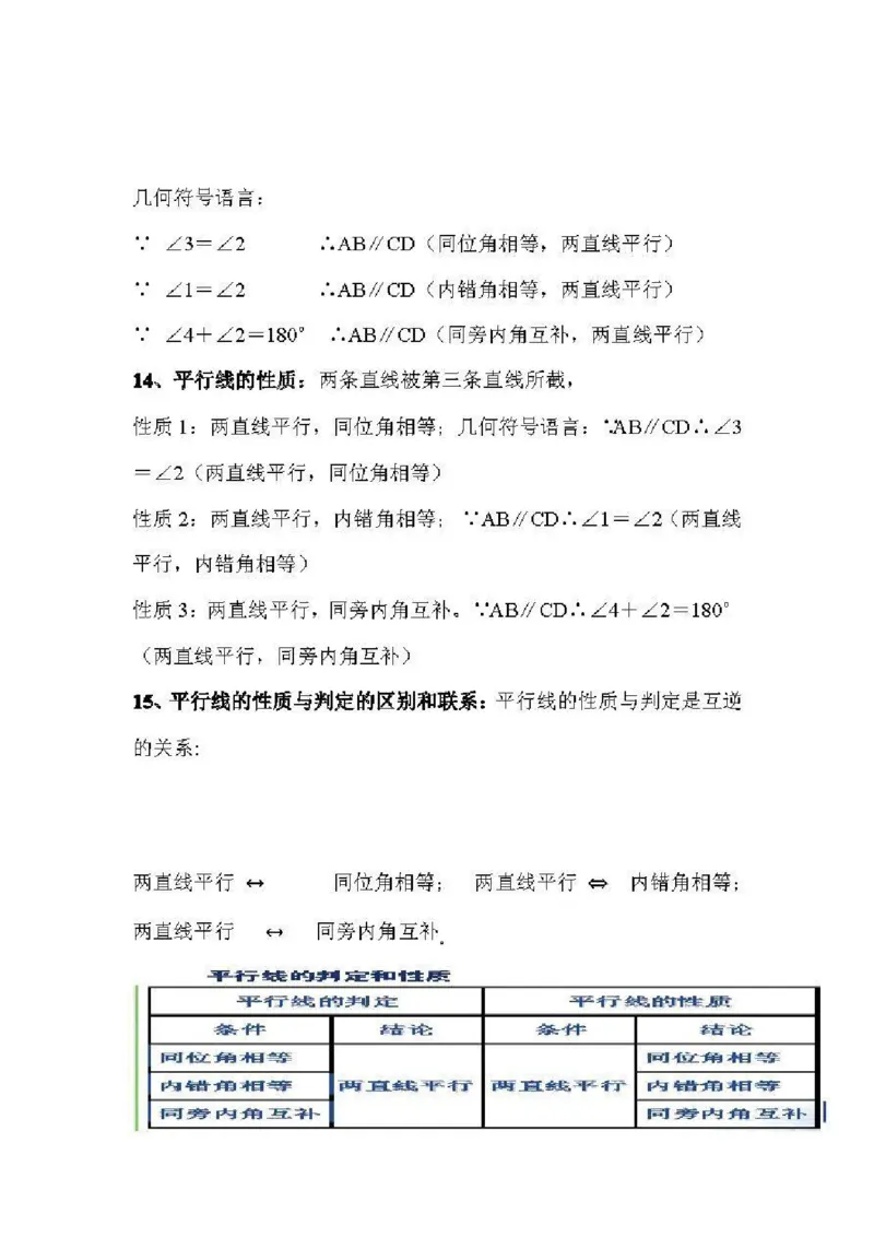 冀教版初中数学7年级下册知识点_24秋《初中各科知识点梳理》_初中数学《知识梳理》7-9年级上下册_冀教版数学7-9年级上下册知识点汇总_冀教版初中数学7-9年级下册知识点汇总