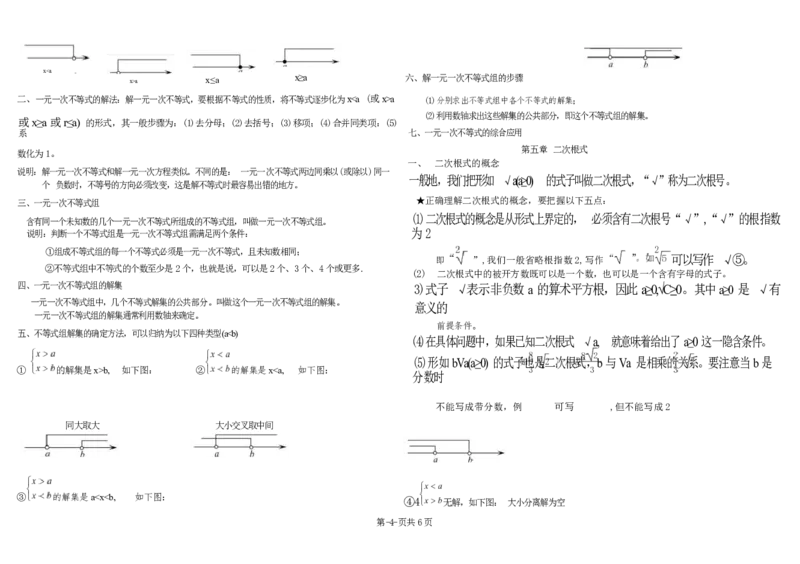 湘教版初中数学八年级上册知识梳理_24秋《初中各科知识点梳理》_初中数学《知识梳理》7-9年级上下册_湘教版数学7-9年级上下册知识点汇总