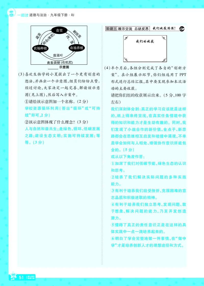 2026《初中道法&bull;一遍过》9年级下册答案_2026春《初中一遍过》系列_2026《天星教育&bull;一遍过》（9年级下册）（道法）（RJ）