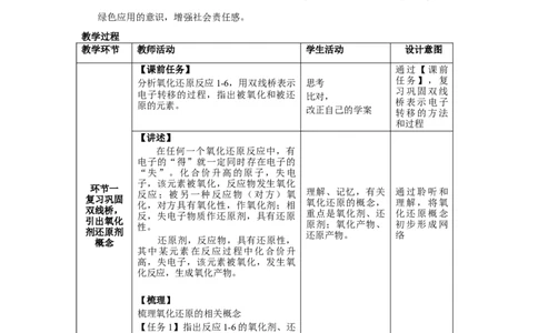 1.3《第三节氧化还原反应》优质课教案教学设计_高化_2025春-人教版高中化学_01新版高中化学必修一_8.课件+教案_教案（赠送参考）