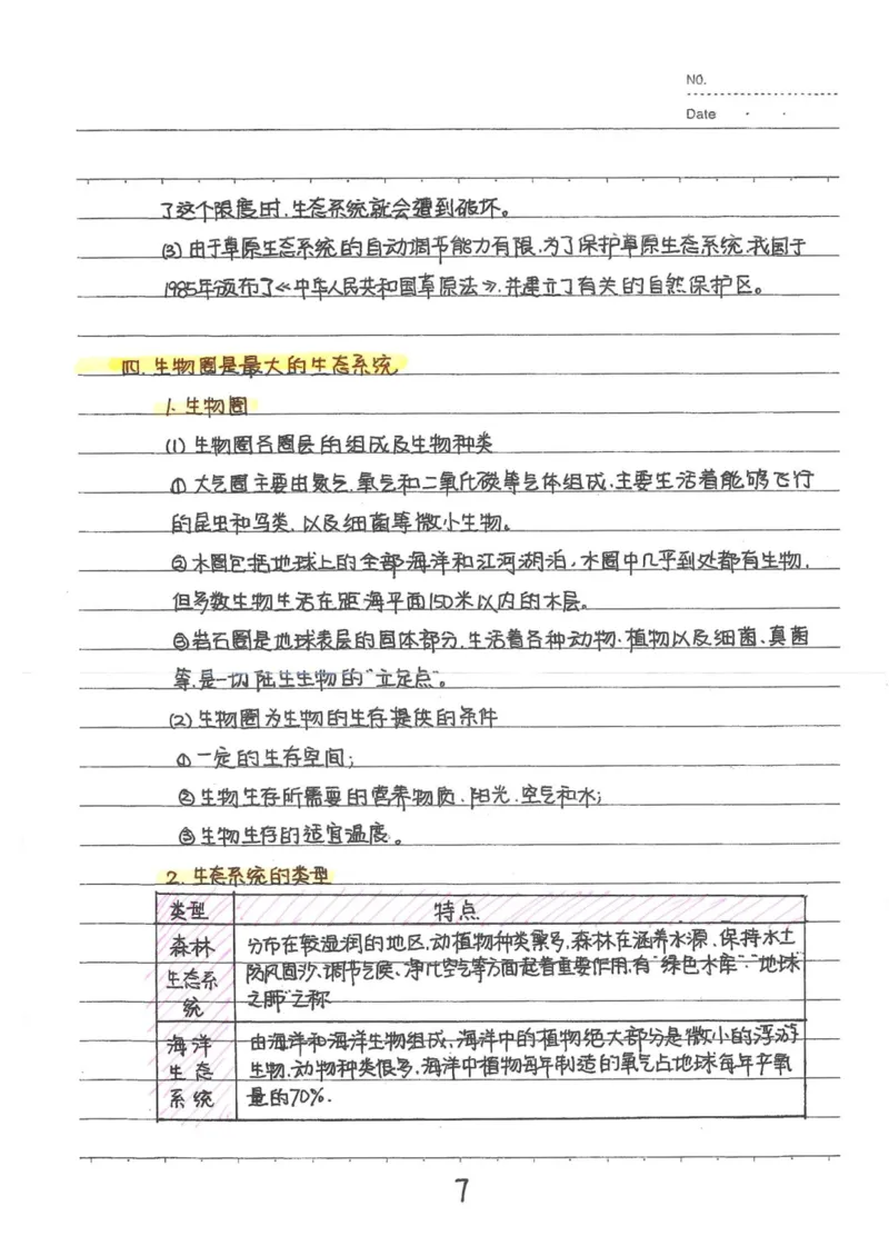9）中考生物状元笔记（154页）(1)_内蒙古中考真题_赠品_2025.05.01初中九科学霸笔记（无水印）
