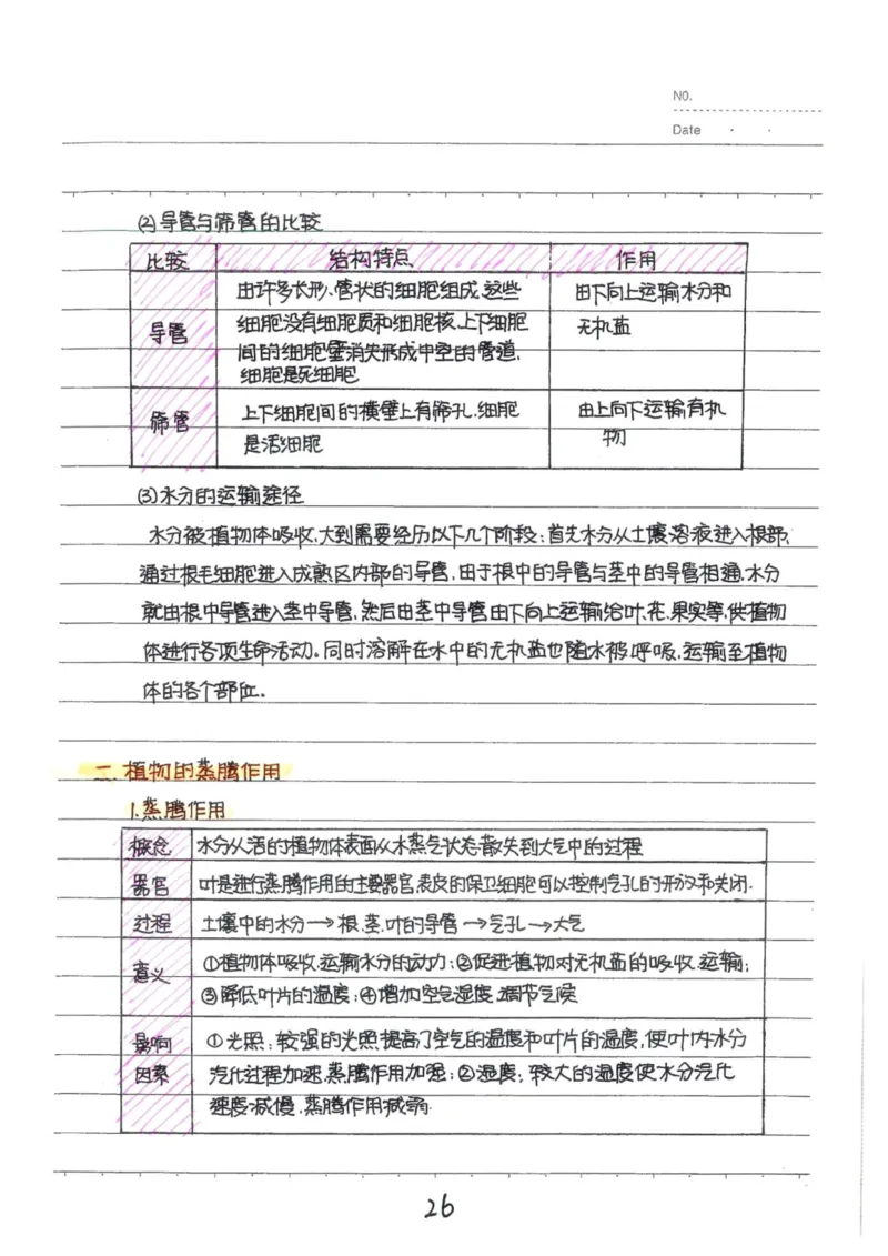9）中考生物状元笔记（154页）(1)_内蒙古中考真题_赠品_2025.05.01初中九科学霸笔记（无水印）