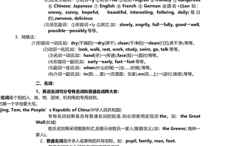 人教版初中英语语法大全-89aba59bb6d1_内蒙古中考真题_赠品_初中英语资料