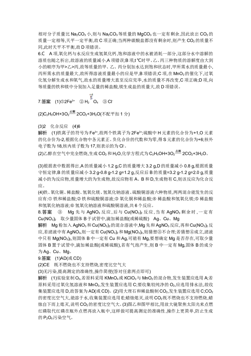 2015内蒙古包头化学试卷+答案+解析(word整理版)-3522df643013_内蒙古中考真题_内蒙古中考真题+答案解析2013-2024_初中化学历年真题（2013-2024）