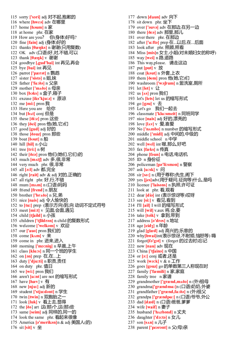 中考英语初中英语单词表大全(2182个带音标)-569b8390e5a6_内蒙古中考真题_赠品_初中英语资料
