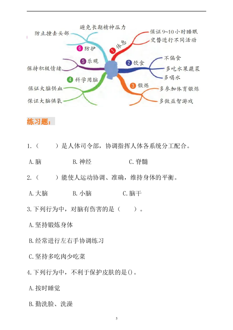 新大象版科学五年级上册第二单元知识点总结+练习_《小学各科知识点》_小学科学《知识梳理》1-6年级上下册_大象版小学科学1-6年级上下册知识梳理_上册_大象版小学科学五上：知识点总结