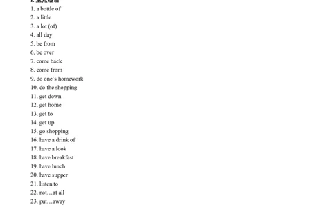 初中英语初一至初三全程知识点总结_内蒙古中考真题_赠品_初中英语资料