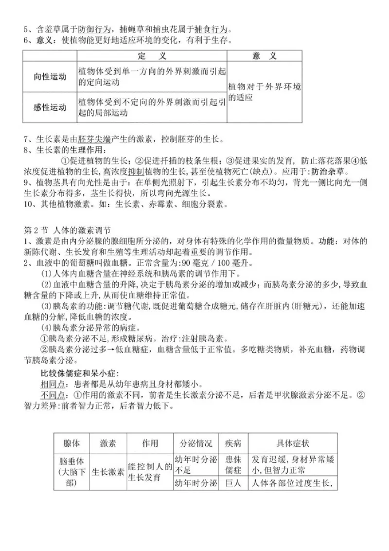 浙教版初中科学八年级上册知识点_24秋《初中各科知识点梳理》_初中科学《知识梳理》7-9年级上下册_浙教版初中科学7-9年级上下册知识梳理