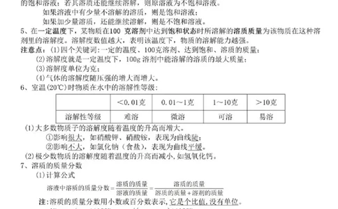 浙教版初中科学八年级上册知识点_24秋《初中各科知识点梳理》_初中科学《知识梳理》7-9年级上下册_浙教版初中科学7-9年级上下册知识梳理