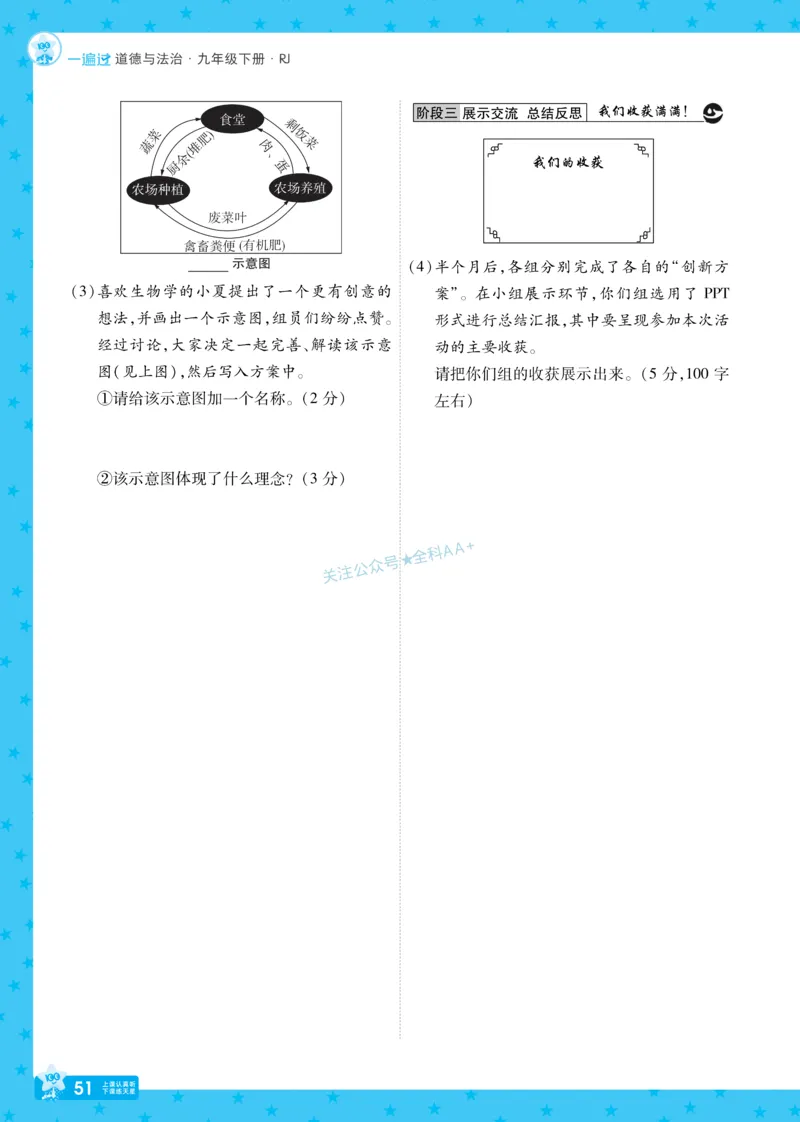 2026《初中道法&bull;一遍过》9年级下册_2026春《初中一遍过》系列_2026《天星教育&bull;一遍过》（9年级下册）（道法）（RJ）