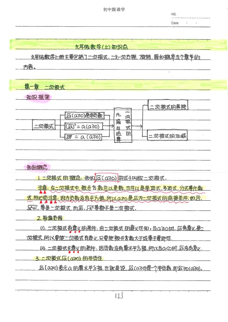 2）中考数学状元笔记（232页）-485e7401f1ba_内蒙古中考真题_赠品_2025.05.01初中九科学霸笔记（无水印）