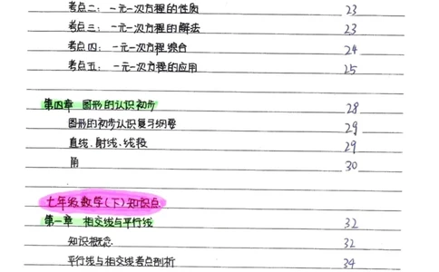 2）中考数学状元笔记（232页）-485e7401f1ba_内蒙古中考真题_赠品_2025.05.01初中九科学霸笔记（无水印）