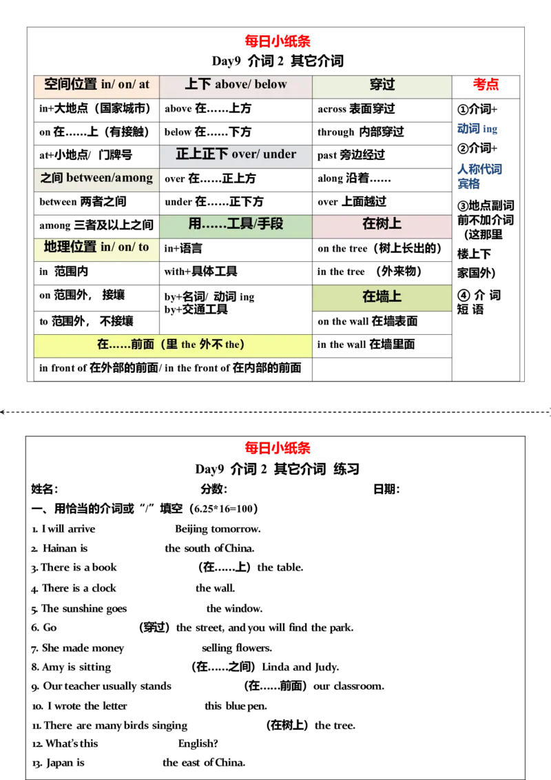 2025年中考英语复习语法每日小纸条.-5c06bddb85a3_内蒙古中考真题_赠品_《复习语法每日小纸条》2025年中考英语