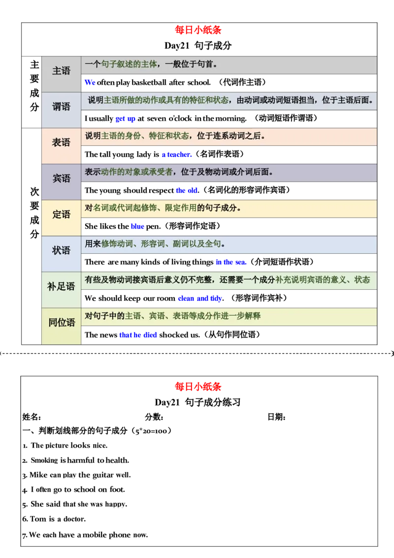 2025年中考英语复习语法每日小纸条.-5c06bddb85a3_内蒙古中考真题_赠品_《复习语法每日小纸条》2025年中考英语