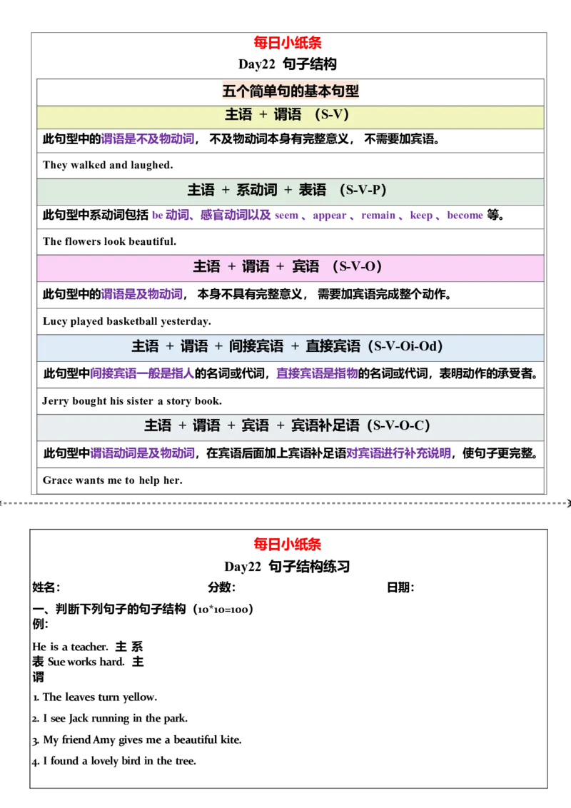 2025年中考英语复习语法每日小纸条.-5c06bddb85a3_内蒙古中考真题_赠品_《复习语法每日小纸条》2025年中考英语