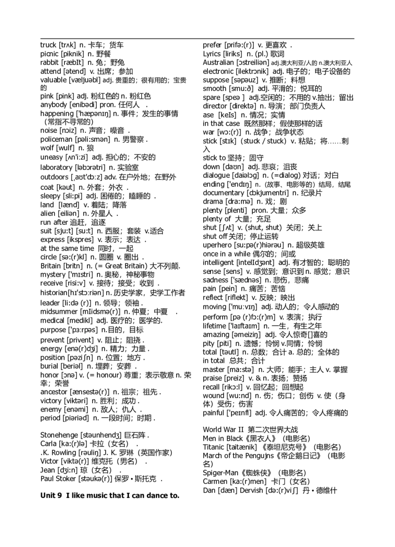 初中英语单词-363f2217c2d9_内蒙古中考真题_赠品_初中英语资料