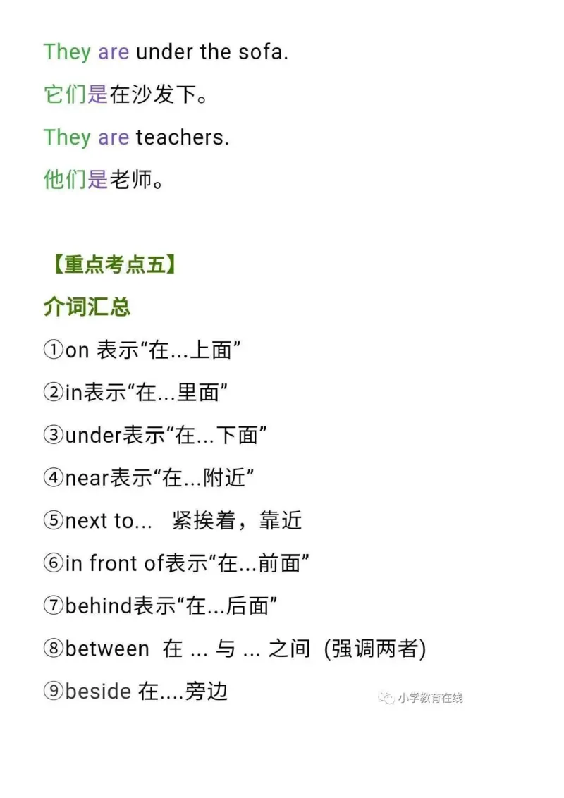 教科版小学英语三起四上Unit2知识点_《小学各科知识点》_小学英语《知识梳理》3-6年级上下册_上册_教科版小学英语3-6年级上册_四上