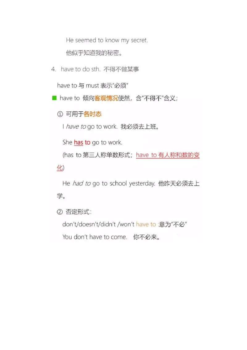 沪教版初中英语九年级上册知识点_24秋《初中各科知识点梳理》_初中英语《知识梳理》7-9年级上下册_知识梳理_沪教版初中英语7-9年级上册知识梳理