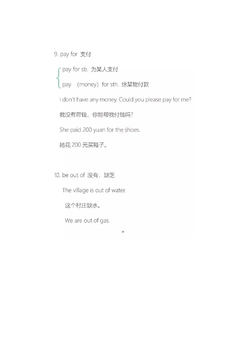 沪教版初中英语九年级上册知识点_24秋《初中各科知识点梳理》_初中英语《知识梳理》7-9年级上下册_知识梳理_沪教版初中英语7-9年级上册知识梳理