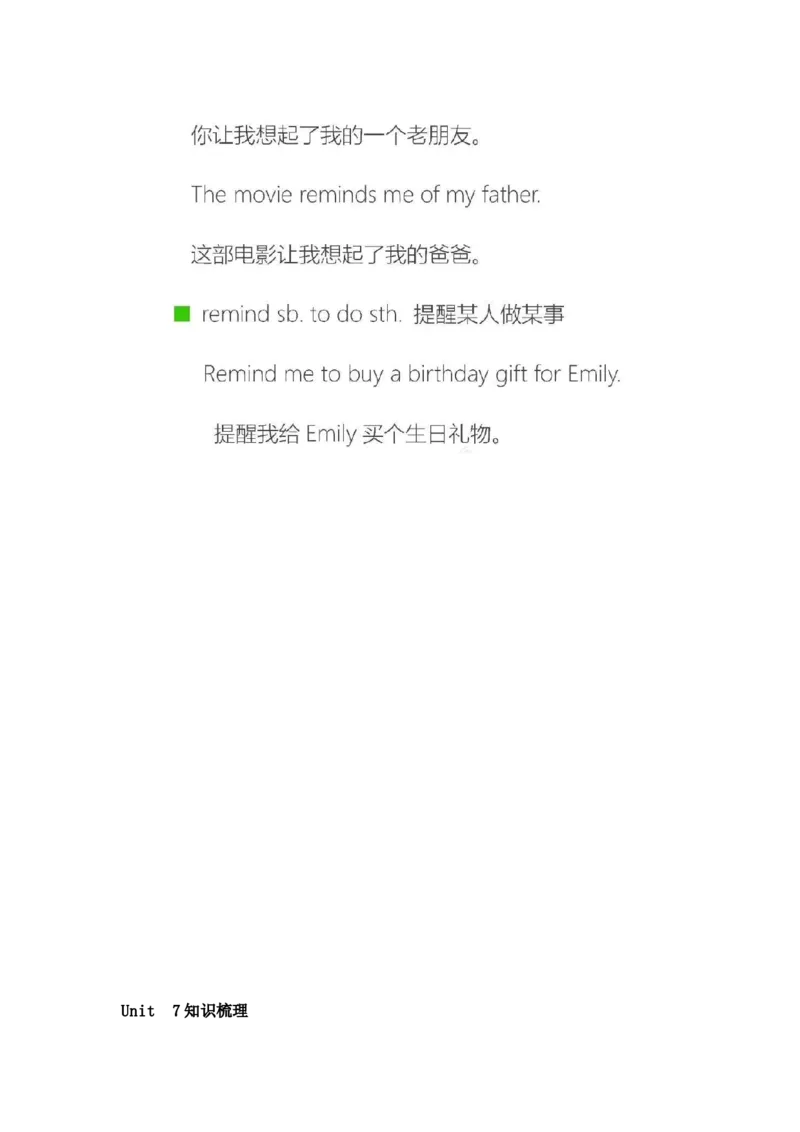 沪教版初中英语九年级上册知识点_24秋《初中各科知识点梳理》_初中英语《知识梳理》7-9年级上下册_知识梳理_沪教版初中英语7-9年级上册知识梳理