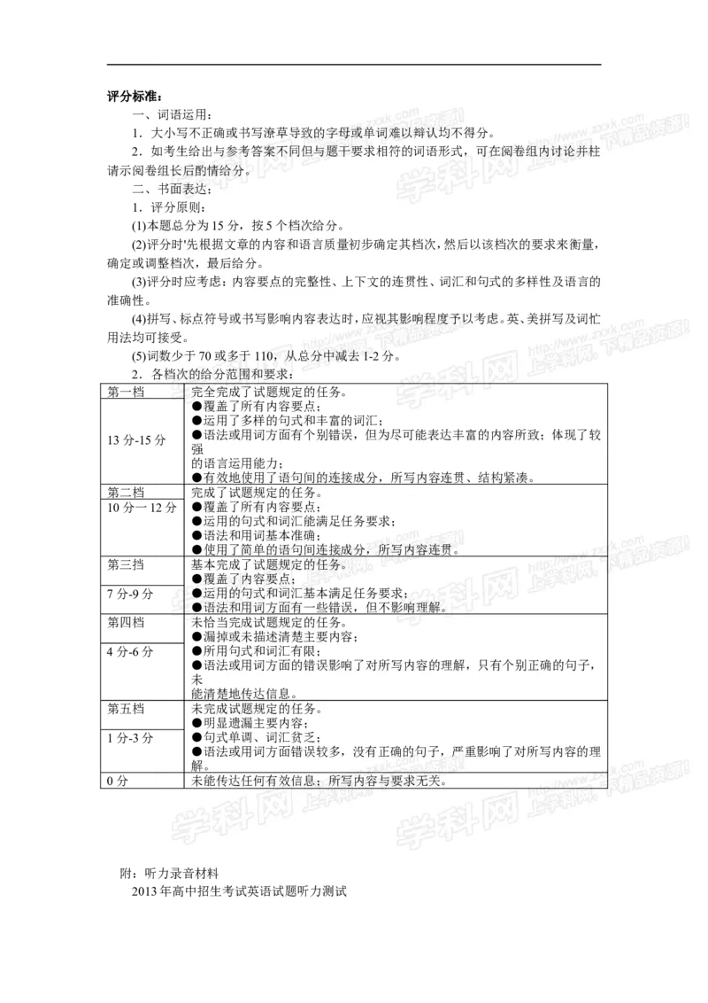2013内蒙古包头英语试卷+答案+解析(word整理版)-80afdde9c437_内蒙古中考真题_内蒙古中考真题+答案解析2013-2024_初中英语历年真题（2013-2024）