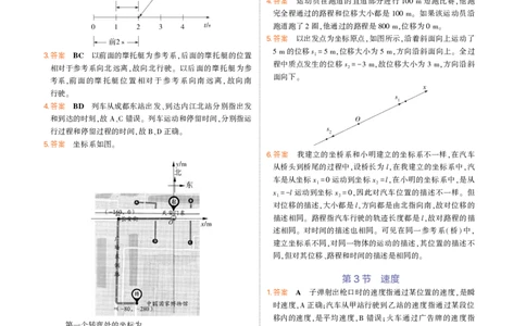 物理鲁科必修第1册教材习题答案_高中全套电子教材及答案。_02高中教材参考答案_高中物理_鲁科版