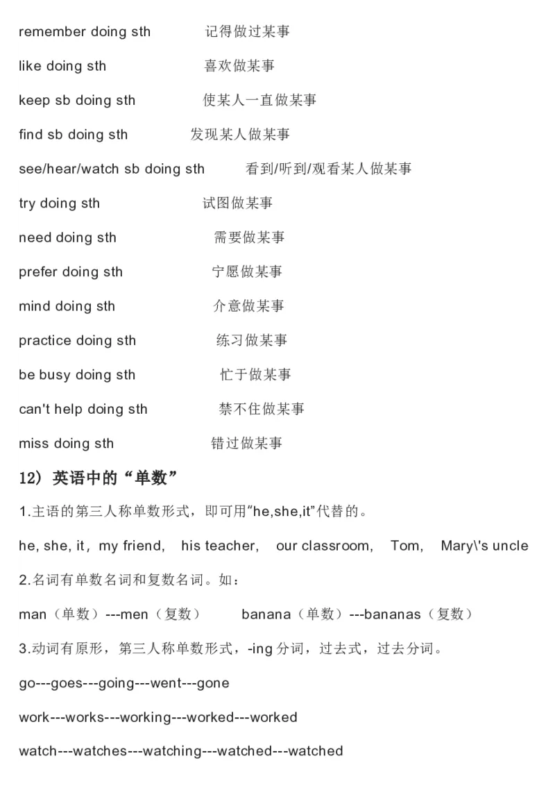 冀教版初中英语8年级上册知识梳理_24秋《初中各科知识点梳理》_初中英语《知识梳理》7-9年级上下册_知识梳理_冀教版初中英语7-9年级上下册知识梳理