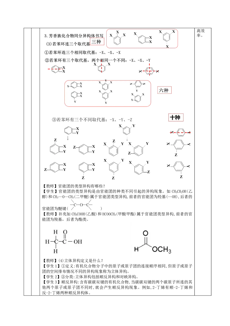 1.1.2有机物的分类（教学设计）-（人教版2019选择性必修3）_高化_595801221724高中化学新人教版选择性必修一二三电子版教案PPT课件高中试卷_选择性必修3册（人教版）_教学设计