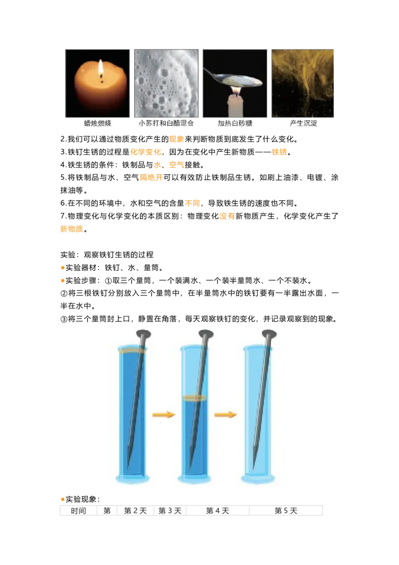 教科版六下科学知识点归纳_《小学各科知识点》_小学科学《知识梳理》1-6年级上下册_教科版小学科学1-6年级上下册知识梳理_下册