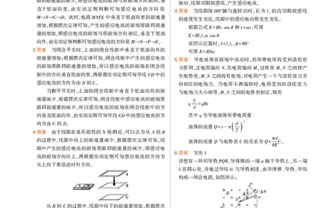 高中物理选择性必修2教材习题答案_高中全套电子教材及答案。_02高中教材参考答案_高中物理_人教版