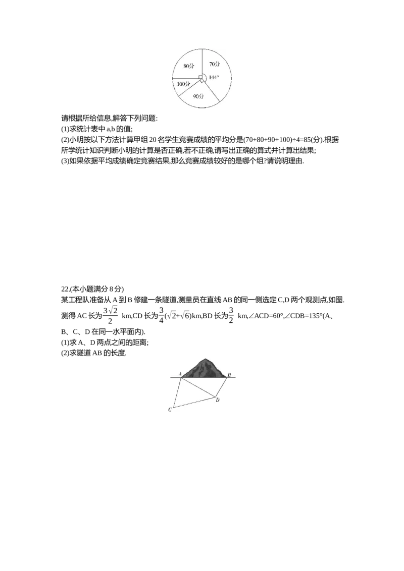2021内蒙古包头数学试卷+答案+解析(word整理版)-1e8090c79641_内蒙古中考真题_内蒙古中考真题+答案解析2013-2024_初中数学历年真题（2013-2024）