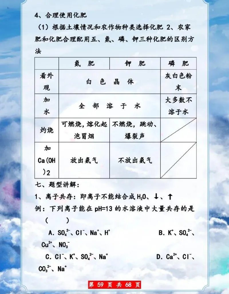 初中化学超重点知识大全（精华版）_24秋《初中各科知识点梳理》_初中化学《知识梳理》9年级上下册