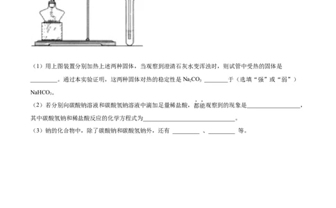 2.1.2钠的几种化合物（精讲）-（人教版）原卷版_高化_595801221724高中化学新人教版选择性必修一二三电子版教案PPT课件高中试卷_必修一册（人教版）_专项练习
