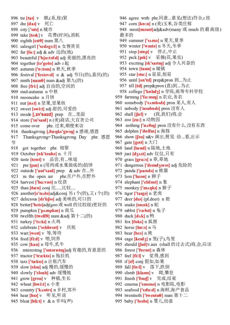 初中英语单词表2182个带音标-11a3218ff9ee_内蒙古中考真题_赠品_初中英语资料