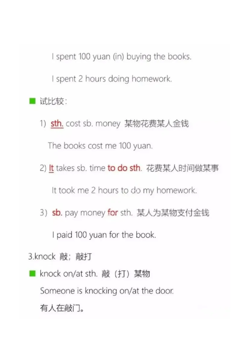 沪教版初中英语七年级上册知识点_24秋《初中各科知识点梳理》_初中英语《知识梳理》7-9年级上下册_知识梳理_沪教版初中英语7-9年级上册知识梳理