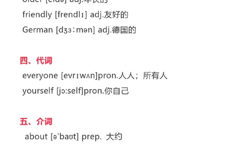 沪教版初中英语七年级上册知识点_24秋《初中各科知识点梳理》_初中英语《知识梳理》7-9年级上下册_知识梳理_沪教版初中英语7-9年级上册知识梳理