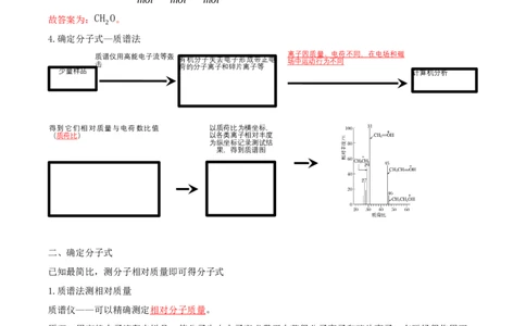 1.2.2研究有机化合物的一般方法（导学案）（解析版）_高化_595801221724高中化学新人教版选择性必修一二三电子版教案PPT课件高中试卷_选择性必修3册（人教版）_导学案