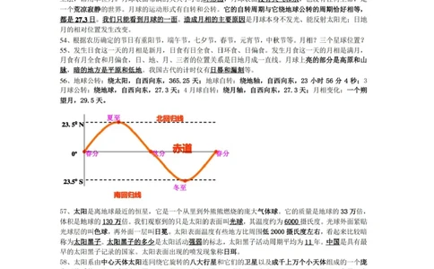 华东师大版初中科学七年级上册知识点_24秋《初中各科知识点梳理》_初中科学《知识梳理》7-9年级上下册_华师大版初中科学7-9年级上下册知识梳理